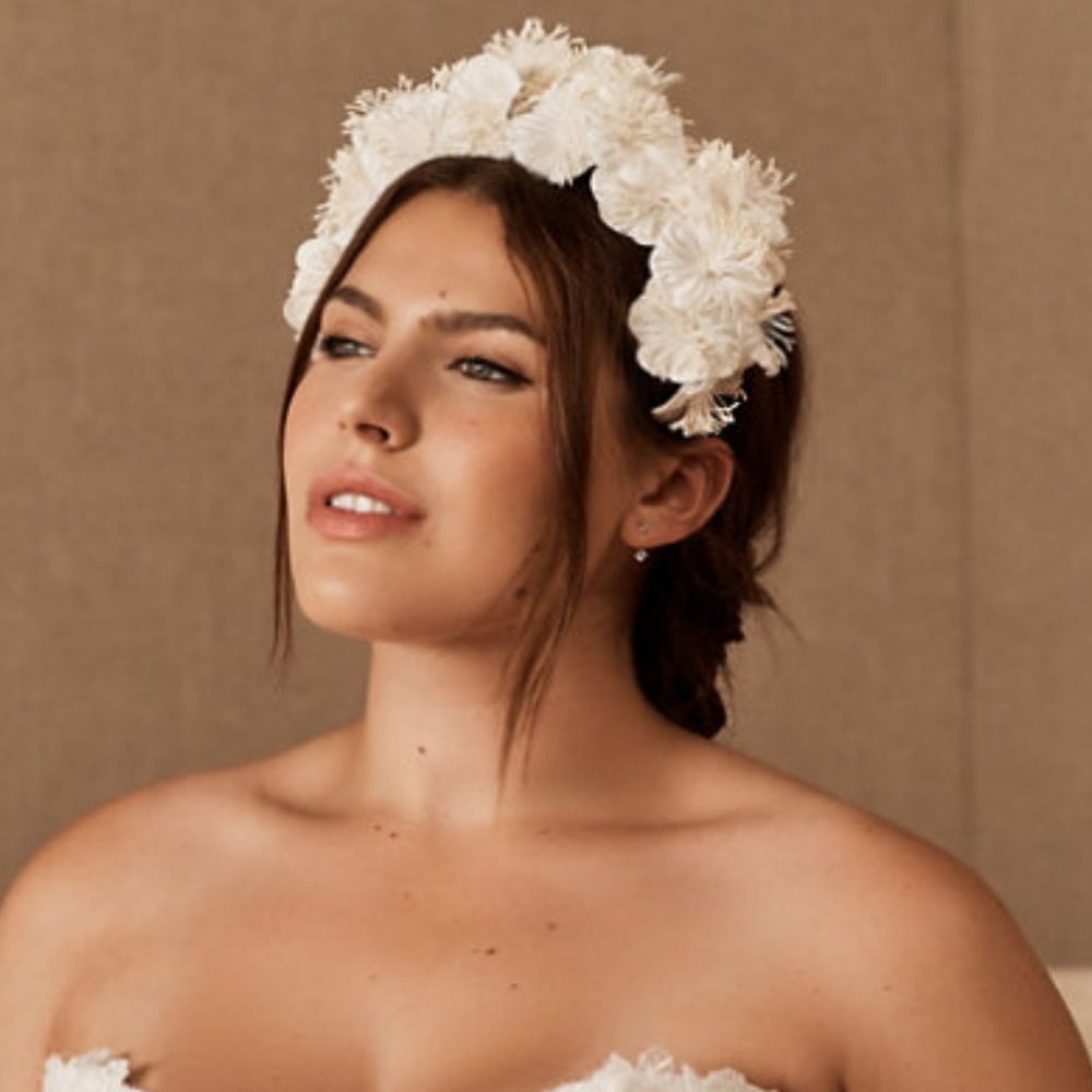 Bridal head band Anthropologie